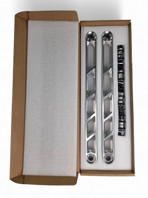 Elektric Off Road clear anodized billet rear sway bar links for Can-Am Maverick R - product photo 7