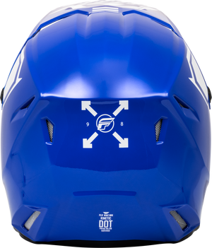 Kinetic Menace Helmet Blue/White Xl