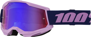 Strata 2 Goggle Purple Red/Blue Mirror Lens