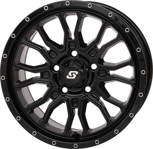 Fusion Wheel 15x7 5+2 5/4.5 Gloss Black