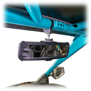 Universal UTV Convex Center Mirror by DRT Motorsports - Dunes 2 Dezert SXS