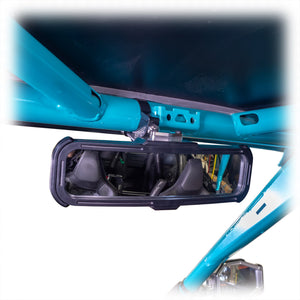Universal UTV Convex Center Mirror by DRT Motorsports - Dunes 2 Dezert SXS