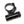 Universal billet aluminum dual helmet hose dock mount for UTVs with secure black anodized finish and dual pumper hose support