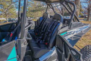 RZR 4 1000/900 Rear Bench Seat w/ Harnesses - Dunes 2 Dezert SXS