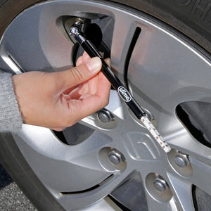 Pencil Tire Gauge with Valve Caps – 10–50 psi - Dunes 2 Dezert SXS