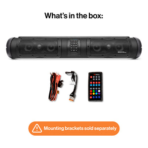 Soundextreme  28"   Elite Soundbar W/ Ledcasting