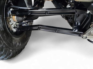 Elektric Off Road billet radius rods for Polaris RZR Pro XP - black finish