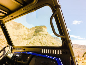 Kawasaki Teryx (2012-2015) Vented Glass Windshield - Dunes 2 Dezert SXS