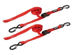 Speed Strap 1″ Cam-Lock Tie Downs w/ Soft-Ties – 2 Pack - Dunes 2 Dezert SXS