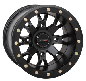 System 3 SB-4 Beadlock Wheel – Matte Black - Dunes 2 Dezert SXS
