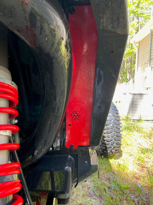 L&W Rear Inner Fender Mud Guard- PRO R - Dunes 2 Dezert SXS