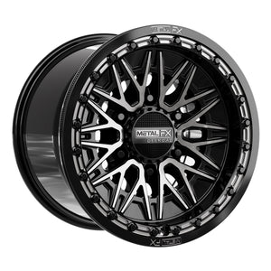 Alpha 6R Beadlock | Gloss Black DDT Face - Dunes 2 Dezert SXS