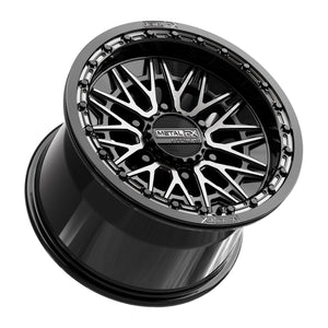 Alpha 6R Beadlock | Gloss Black DDT Face - Dunes 2 Dezert SXS