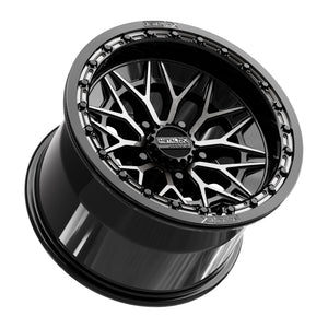 Alpha R Beadlock | Gloss Black DDT Face - Dunes 2 Dezert SXS