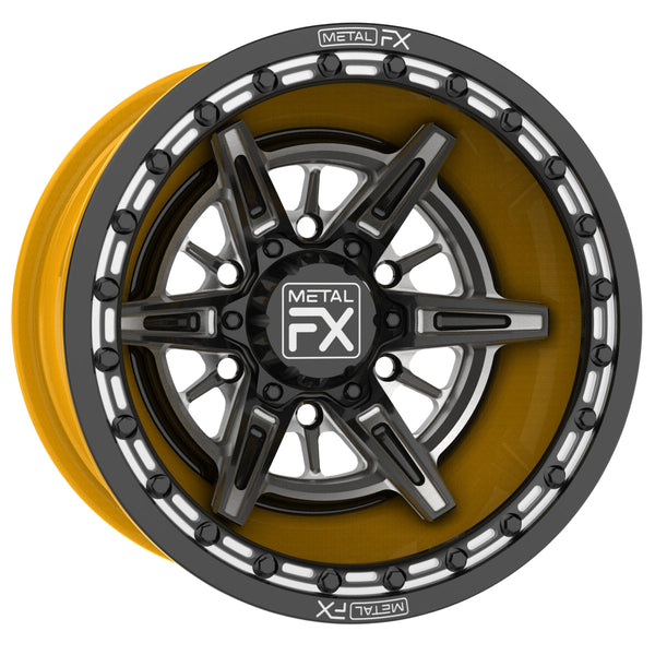 Apache 6R Forged Beadlock UTV Wheel - Dunes 2 Dezert SXS