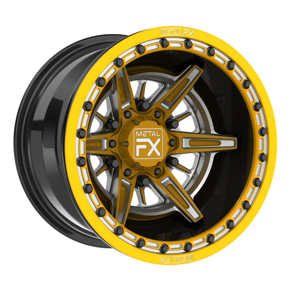 Apache 6R Forged Beadlock UTV Wheel - Dunes 2 Dezert SXS