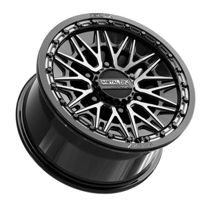 Alpha 6R Beadlock | Gloss Black DDT Face - Dunes 2 Dezert SXS