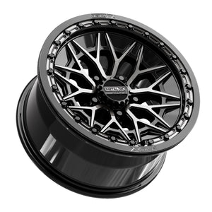 Alpha R Beadlock | Gloss Black DDT Face - Dunes 2 Dezert SXS
