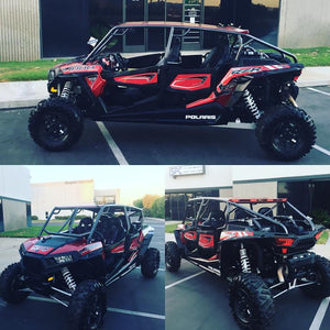 UTV Speed Polaris RZR XP 4 1000 / XP 4 Turbo / Turbo S 4 Fastback cage – photo 12