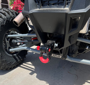 RZR Turbo R & Pro R Radius Rod Hitch Plate - Dunes 2 Dezert SXS