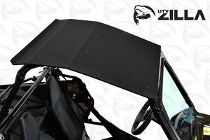 1/4-inch thick hard plastic roof for Polaris RZR 170, CNC cut, UV and water resistant with black stainless hardware