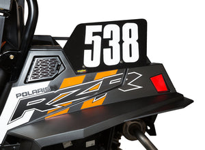Maier Number Plates for Polaris RZR XP 900 (Pair) - Dunes 2 Dezert SXS