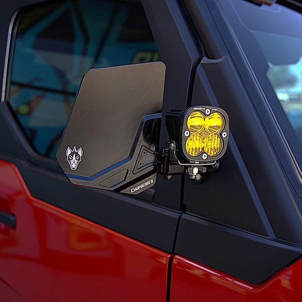 Cuero UTE Side Mirrors (Set of 2) – Billet Utility UTV - Dunes 2 Dezert SXS