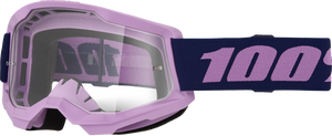 Strata 2 Goggle Purple Clear Lens