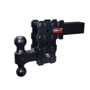 Gen-Y Phantom-X 2.5in Solid Shank 5in Drop 1.6K TW 16K Hitch w/GH-051 (No Flat Towing)