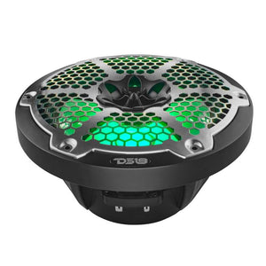 DS18 NXL-M Series Speaker w/ RGB LED Lights 8in 2-Way 125 Watts RMS 4 ohm Black
