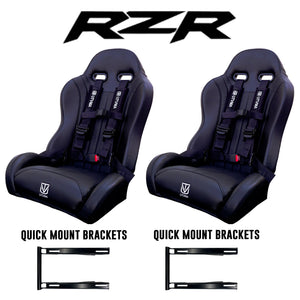RZR PRO Front Bucket Seats w/ Quick Mount (2020–2024) - Dunes 2 Dezert SXS