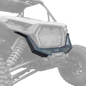 DRT Motorsports Recon half front bumper on a 2026 Polaris RZR XP Ultimate with OEM winch