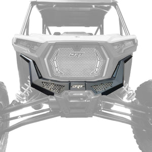 DRT Recon half front bumper with aluminum mesh, contrast panels and DRT logo backing plate