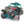 Heavy-duty jack holder kit for Polaris RZR Pro R Desert Runner Tire Carrier by DRT Motorsports, powder-coated steel mount system
