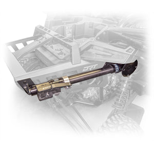 Heavy-duty jack holder kit for Polaris RZR Pro R Desert Runner Tire Carrier by DRT Motorsports, powder-coated steel mount system