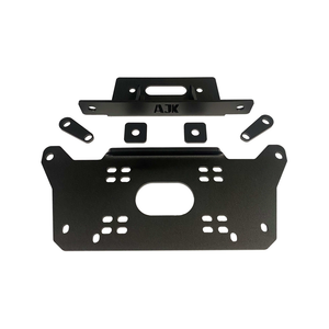 AJK Offroad Honda Talon Winch Plate - Dunes 2 Dezert SXS