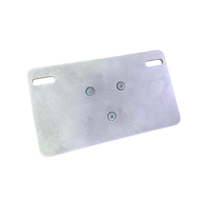 AJK Offroad License Plate Holder with Ram Mount - Dunes 2 Dezert SXS