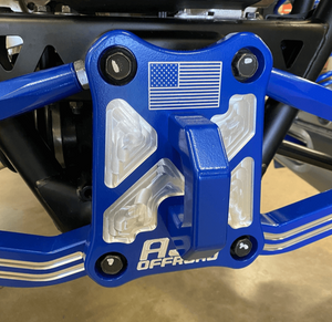 Polaris Pro R / Turbo R / Pro S Billet Radius Rod Plate / Pull Plate - Dunes 2 Dezert SXS