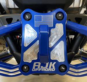 Polaris Pro R / Turbo R / Pro S Billet Radius Rod Plate / Pull Plate - Dunes 2 Dezert SXS