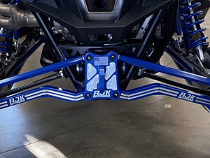 Polaris Pro R / Turbo R / Pro S Billet Radius Rod Plate / Pull Plate - Dunes 2 Dezert SXS