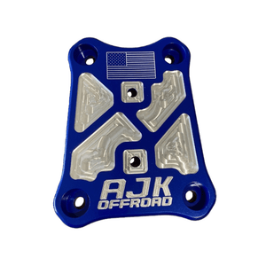 Polaris Pro R / Turbo R / Pro S Billet Radius Rod Plate / Pull Plate - Dunes 2 Dezert SXS