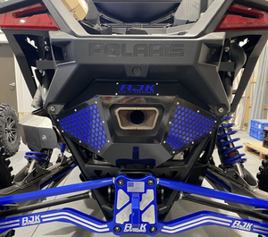 Polaris Pro R Exhaust Cover Bumper - Dunes 2 Dezert SXS