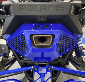 Polaris Pro R Exhaust Cover Bumper - Dunes 2 Dezert SXS