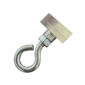 Polaris Xpedition bed rail tie-down hook by AJK Offroad, sturdy metal accessory for securing cargo in off-road vehicles.