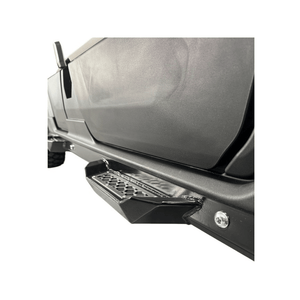 AJK Offroad Polaris Xpedition Rock Sliders with Step - Dunes 2 Dezert SXS