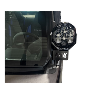 AJK Offroad Polaris Xpedition A Pillar Light Mounts - Dunes 2 Dezert SXS