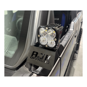 AJK Offroad Polaris Xpedition A Pillar Light Mounts - Dunes 2 Dezert SXS