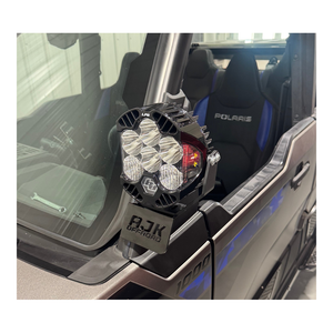 AJK Offroad Polaris Xpedition A Pillar Light Mounts - Dunes 2 Dezert SXS