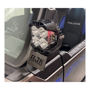 AJK Offroad Polaris Xpedition A Pillar Light Mounts - Dunes 2 Dezert SXS