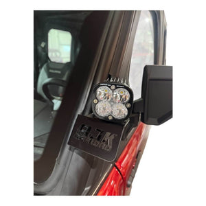 Polaris Ranger 1500XD A Pillar light mount - Dunes 2 Dezert SXS